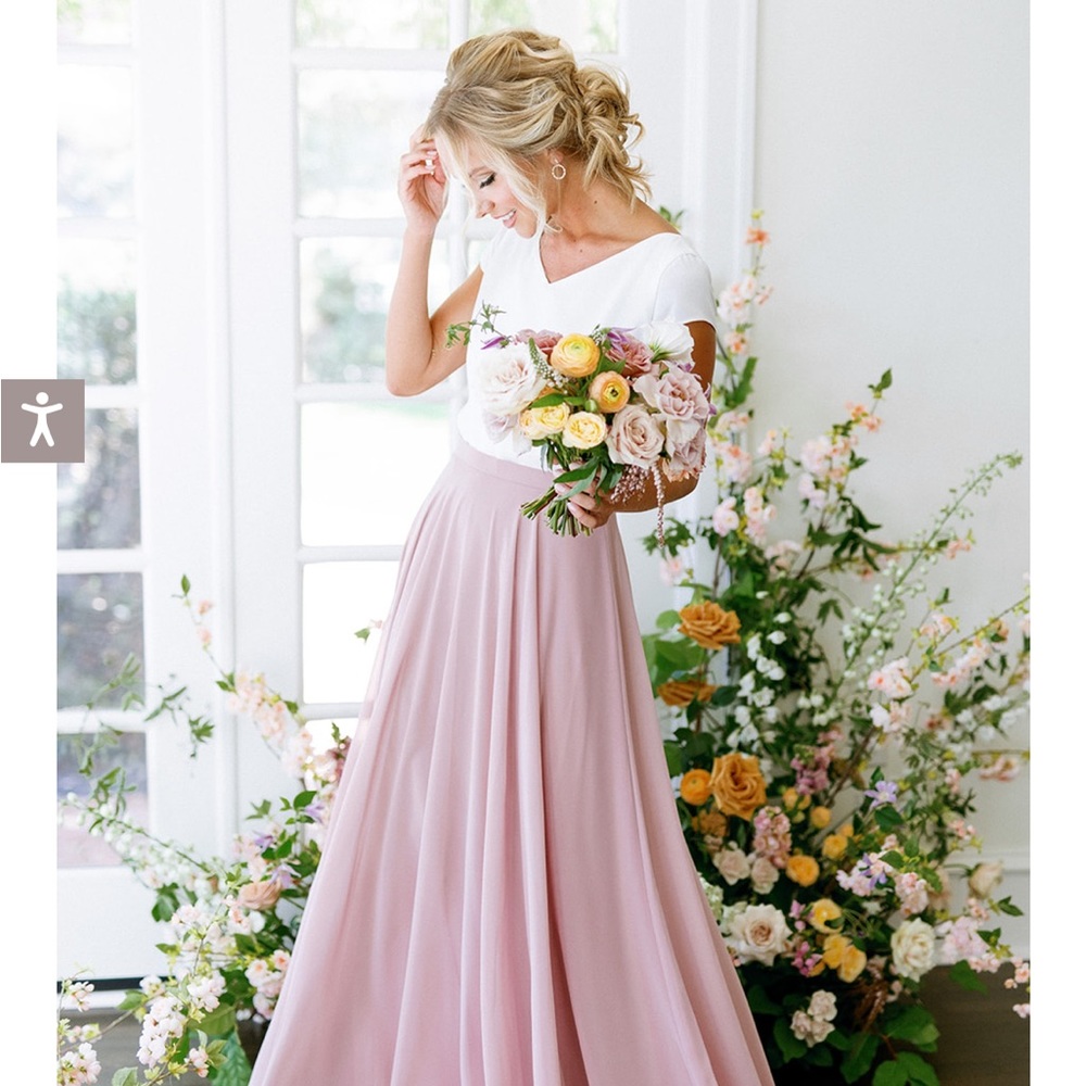 Revelry Lola Chiffon Maxi Skirt
